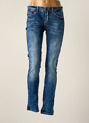 Jeans coupe slim stretch taille normale bleu STREET ONE femme