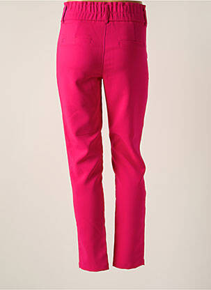 Pantalon slim taille haute taille haute rose STREET ONE femme