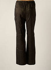 Pantalon droit noir VERO MODA pour femme seconde vue