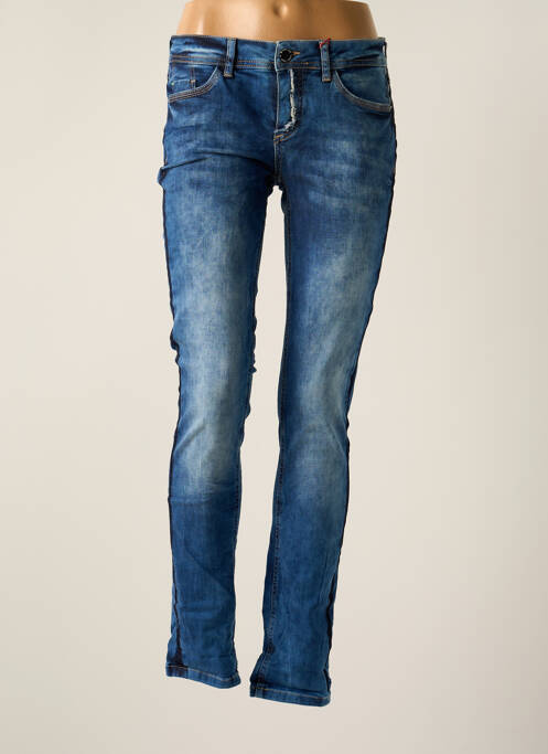 Jeans coupe slim bleu STREET ONE pour femme