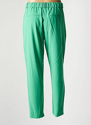 Pantalon droit taille normale taille normale vert B.YOUNG femme
