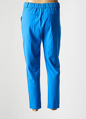 Pantalon droit taille normale taille normale bleu B.YOUNG femme
