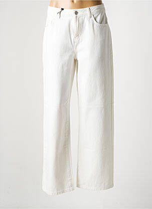 Pantalon large blanc NOISY MAY pour femme