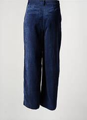 Pantalon large bleu AWARE BY VERO MODA pour femme seconde vue