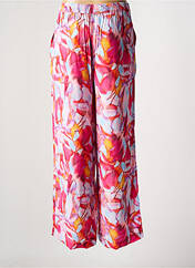 Pantalon large rose ICHI pour femme seconde vue