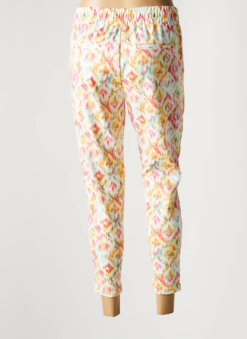 Pantalon 7/8 jaune ICHI pour femme