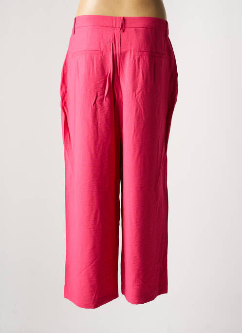 Pantalon droit rose ICHI femme
