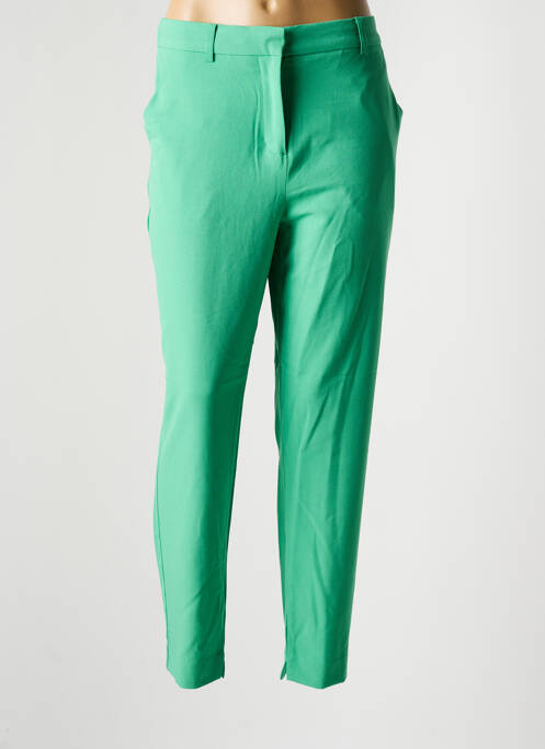 Pantalon droit vert B.YOUNG pour femme