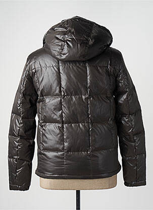 Doudoune poches a capuche vert GEOX homme