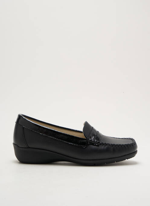 Mocassins noir HIRICA pour femme