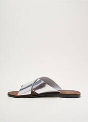 Mules/Sabots argent GIOSEPPO pour femme seconde vue