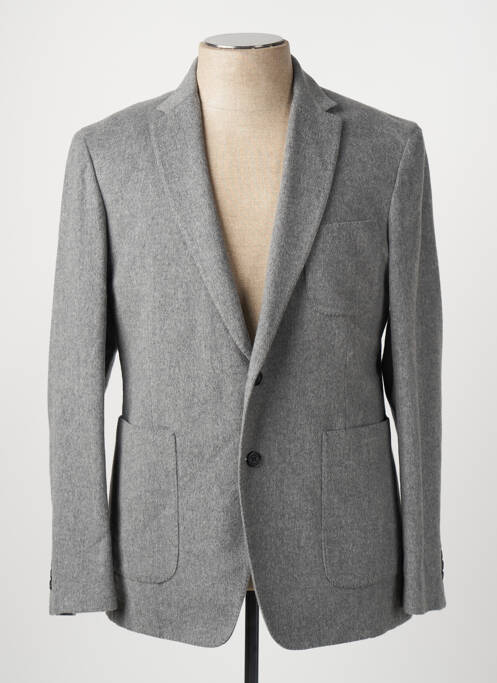 Blazer gris BURBERRY pour homme