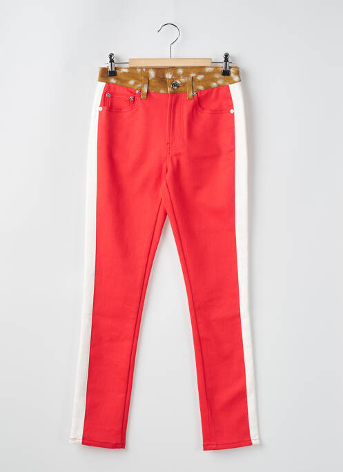 Jeans skinny rouge BURBERRY pour femme