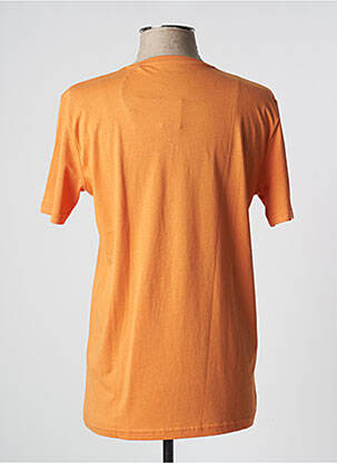 T-shirt coupe cintrée manches courtes orange MARVELIS homme