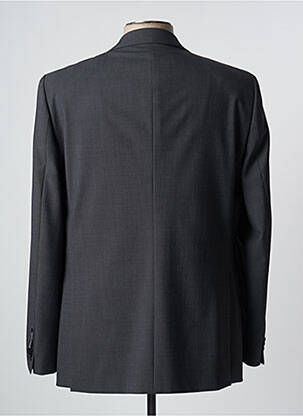 Blazer tissage chiné gris BRUNO SAINT HILAIRE homme