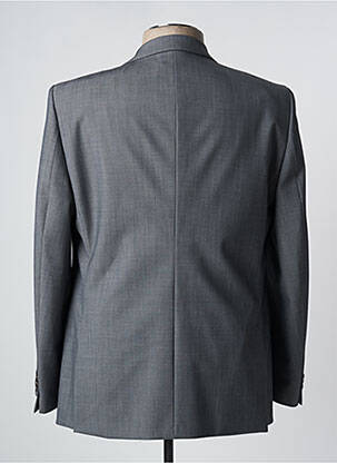 Blazer coupe cintrée gris BRUNO SAINT HILAIRE homme
