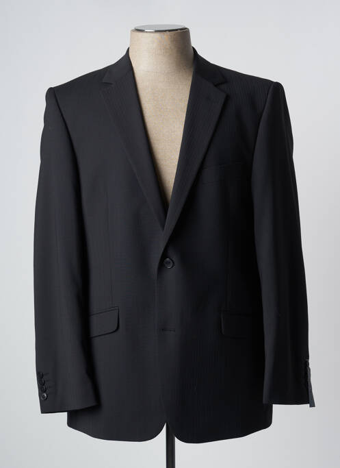 Blazer coupe cintrée noir LUIGI MORINI homme