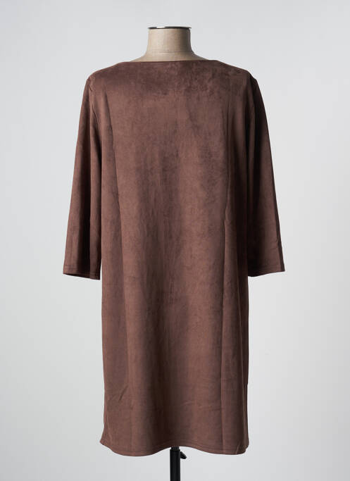 Robe courte marron SWEET MISS pour femme
