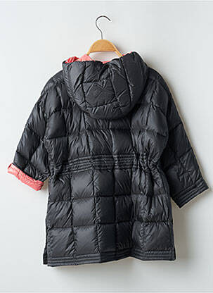 Doudoune manches longues a capuche gris MONCLER fille