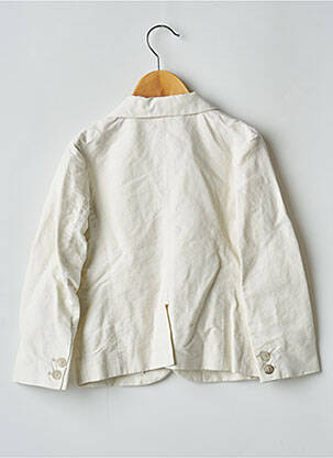 Blazer finition intérieure doublure satiné beige BONPOINT garçon