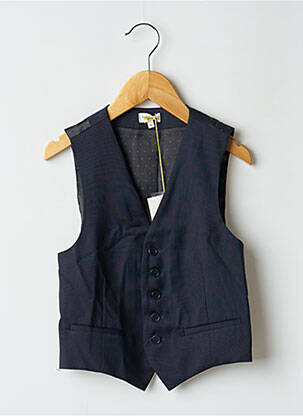 Gilet sans manche coupe cintrée bleu PAUL SMITH garcon
