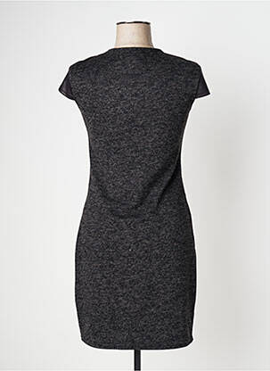 Robe courte manches courtes manches courtes gris MOKA'S femme