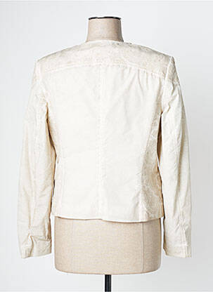 Veste casual epaulette beige GELCO femme