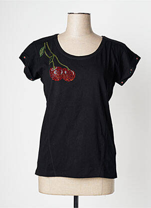 T-shirt noir KATMAI pour femme