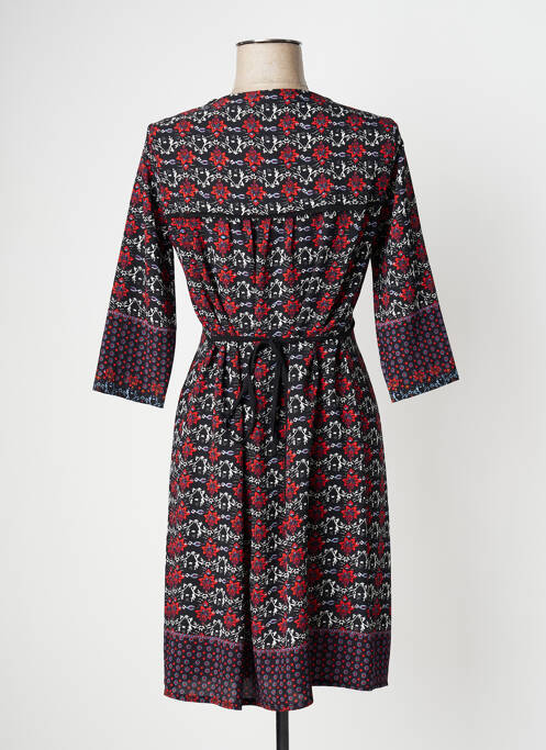 Robe courte noir DOUBLE JEU pour femme