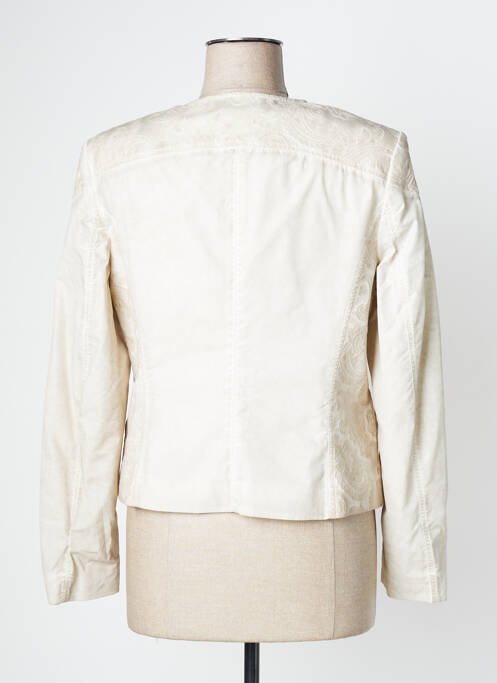 Veste casual beige GELCO pour femme