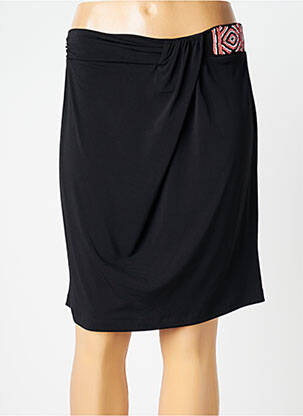 Jupe courte coupe droite noir JULIE GUERLANDE femme