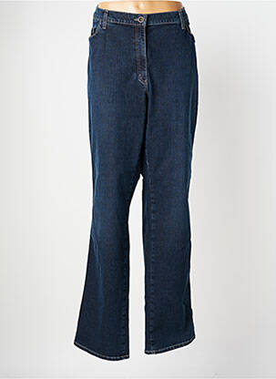 Pantalon droit bleu PIONIER pour femme