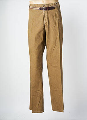 Pantalon droit marron HAROLD pour homme