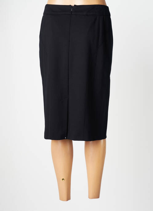 Jupe mi-longue noir GELCO femme