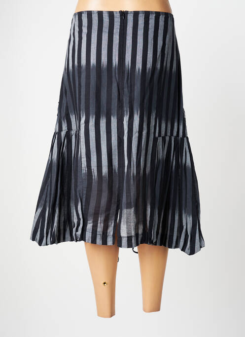 Jupe mi-longue noir TELMAIL pour femme