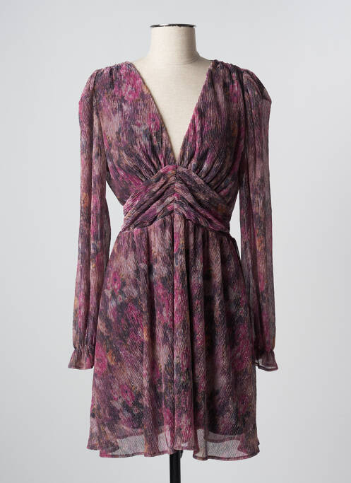 Robe mi-longue violet ATELIER EVÈNE pour femme