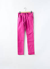 Jeans coupe slim rose SORRY 4 THE MESS pour fille seconde vue