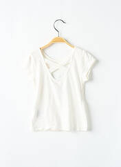 T-shirt blanc BILLIEBLUSH pour fille seconde vue
