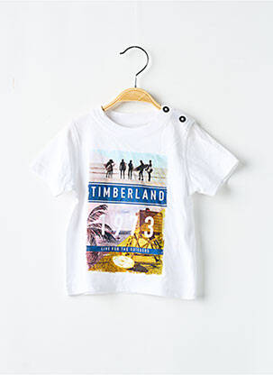 T-shirt blanc TIMBERLAND pour garçon