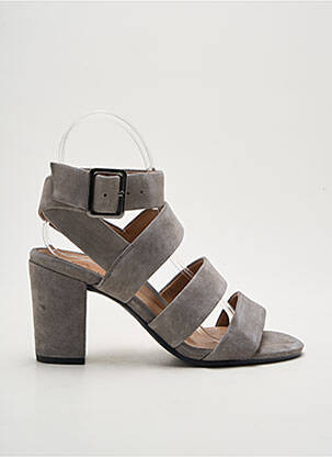 Sandales/nu pieds talon bottier talon de 4 à 6cm gris VIONIC femme