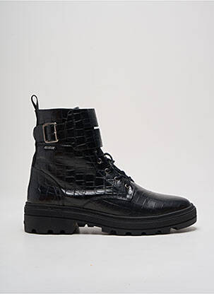 Bottines/boots matière lisse talon de 4 à 6cm noir PALLADIUM femme