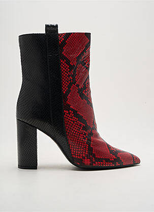 Bottines/Boots rouge BRUNO PREMI pour femme