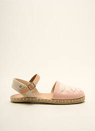 Espadrilles bout rond bout rond rose CONGUITOS fille