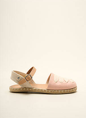 Espadrilles bout rond bout rond rose CONGUITOS fille