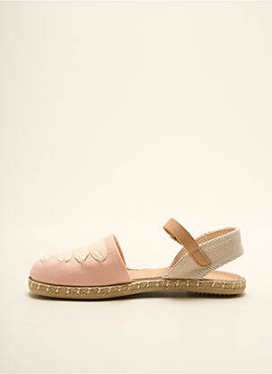 Espadrilles bout rond bout rond rose CONGUITOS fille