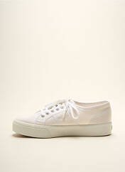 Baskets blanc SUPERGA pour femme seconde vue