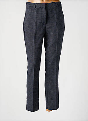 Pantalon 7/8 stretch taille normale bleu CKS femme