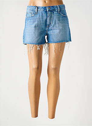 Short tissage denim taille normale bleu SCHOOL RAG femme