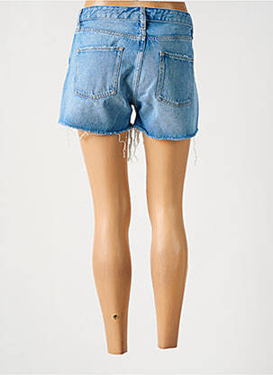 Short tissage denim taille normale bleu SCHOOL RAG femme