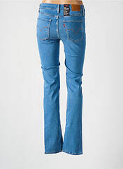 Jeans coupe droite bleu LEVIS pour femme seconde vue